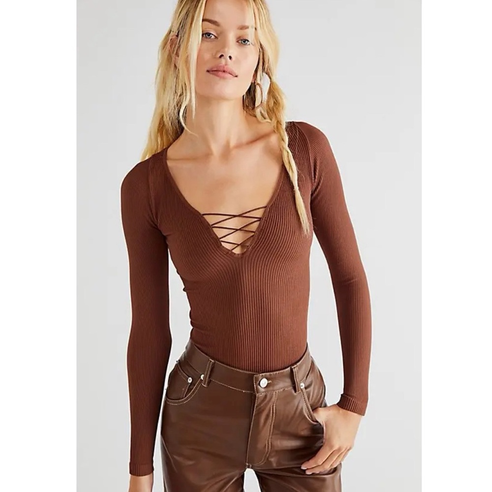 Free People Casual Friday Long Sleeve Top | Size XS/S